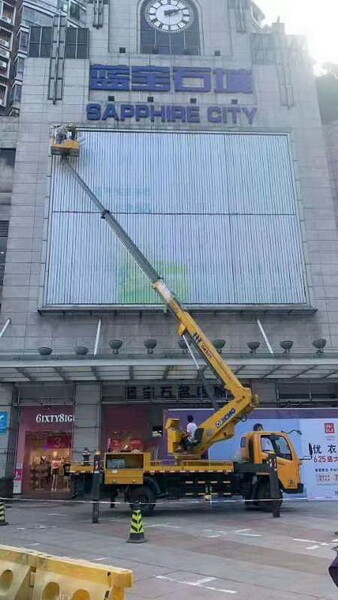新造出租吊篮车，石楼租赁吊车