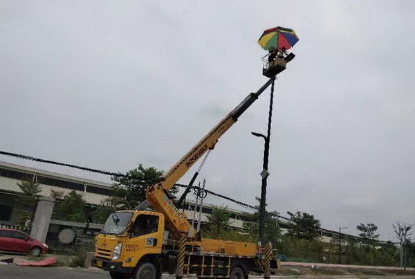 祥顺机械，广州专业出租高空车，路灯车，云梯车