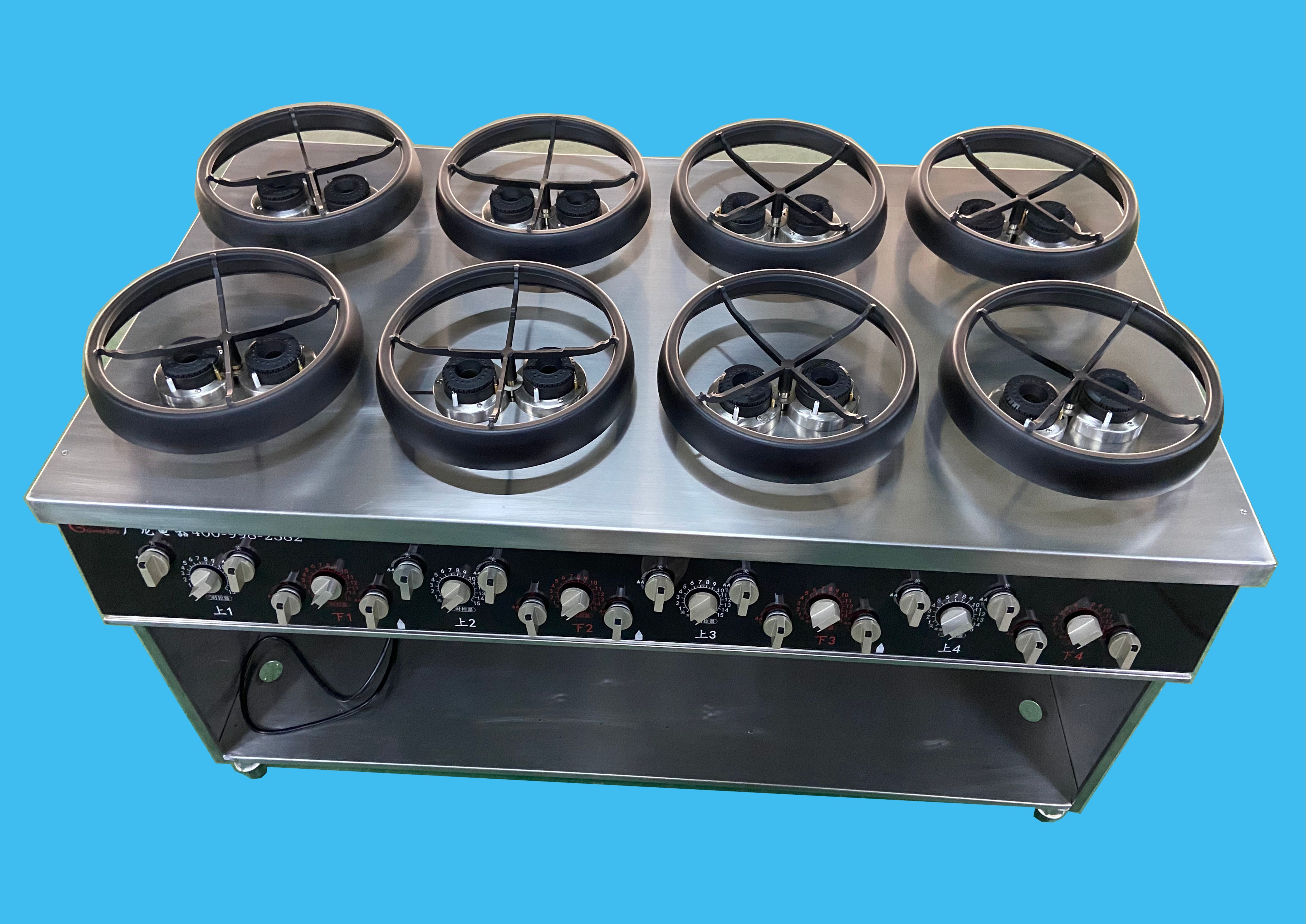 商用款  节能版（16炉8转） 自动烹饪机 2102#
