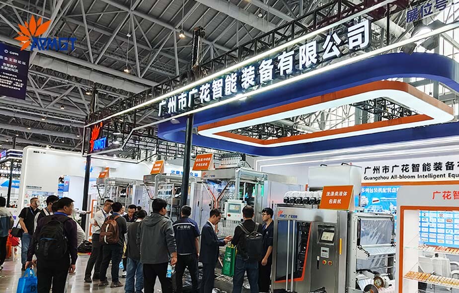 液体包装机械展示