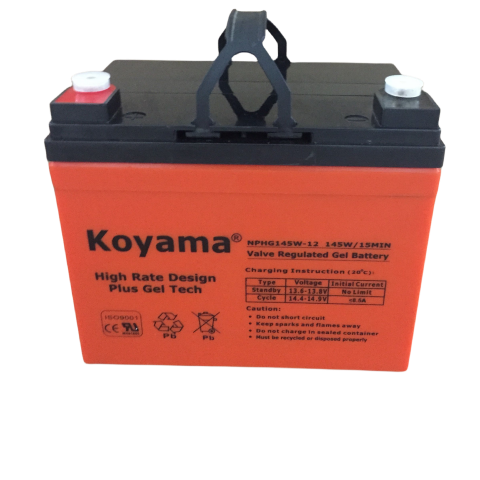 HIGH RATE GEL BATTERY